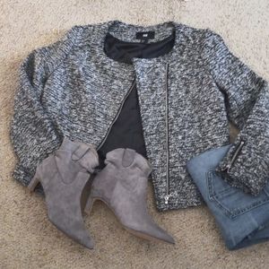 H&M Tweed jacket size 10. Small. Final Price!!